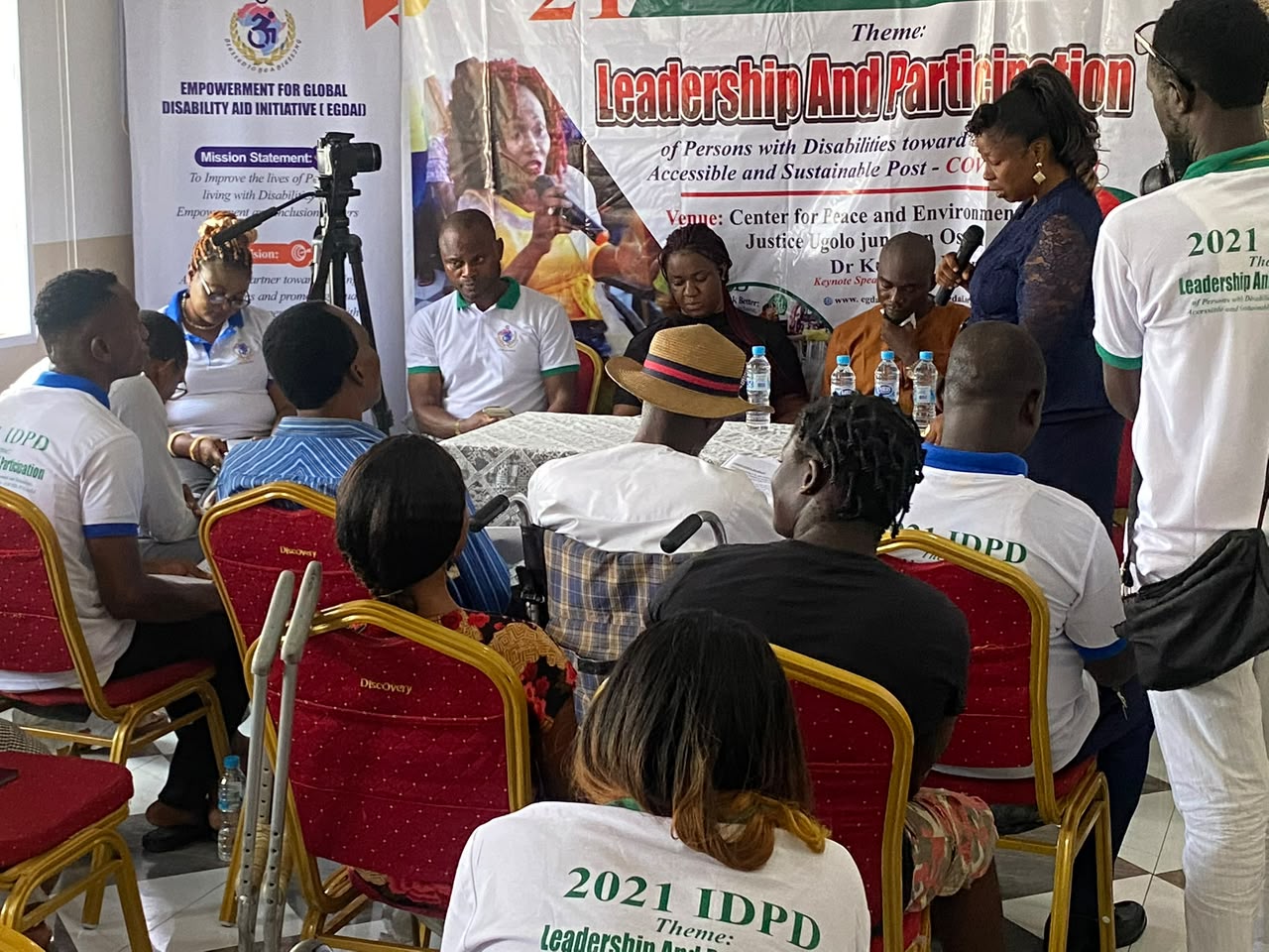 HBF leadership at the IDPD 2021 high table in Warri